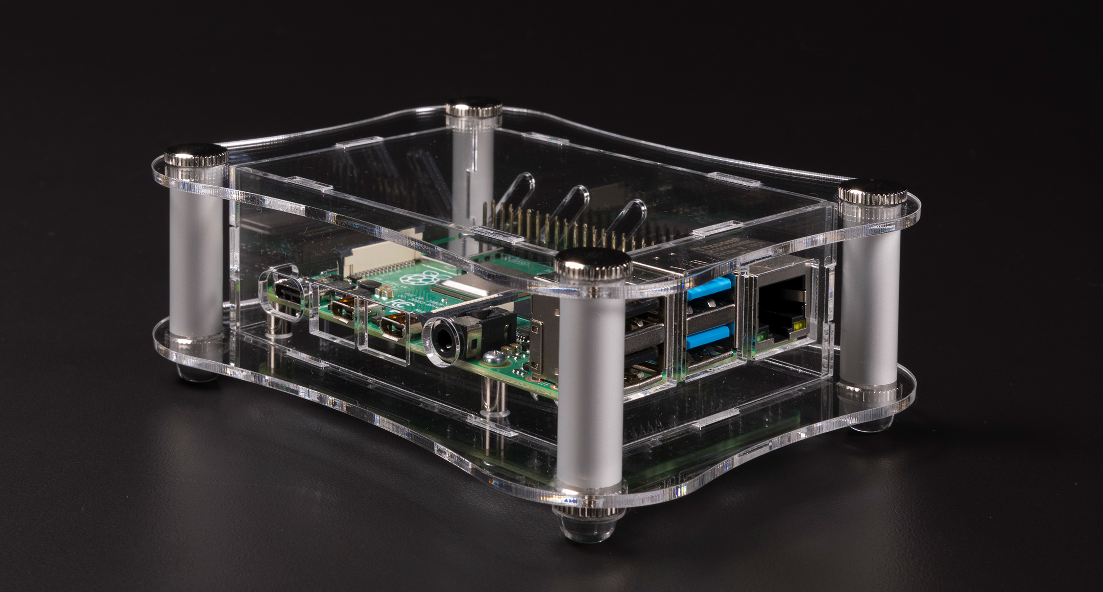Raspberry Pi 4B専用アクリルケース RPAシリーズ | 製品情報 | タカチ