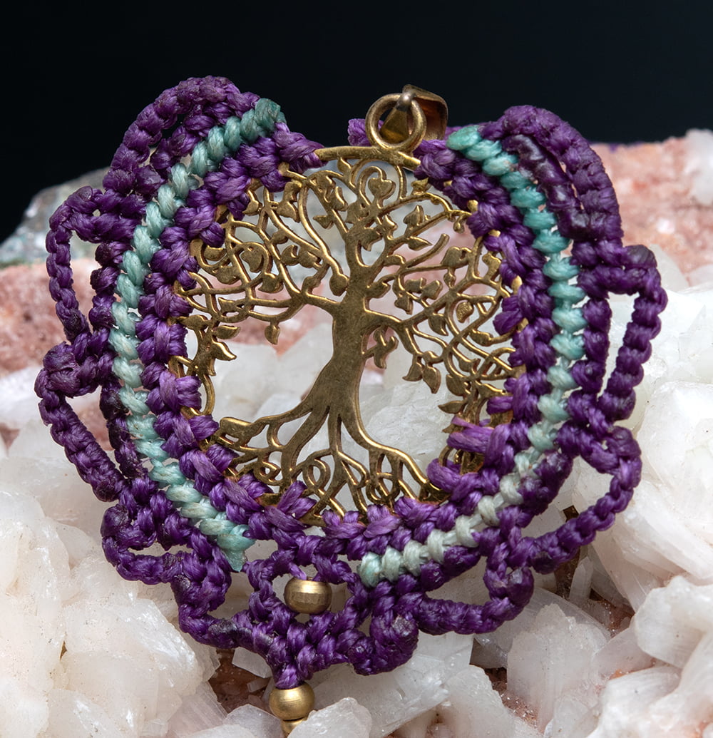 生命の木 Tree of Life のマクラメ ネックレス の通販 - TIRAKITA.COM