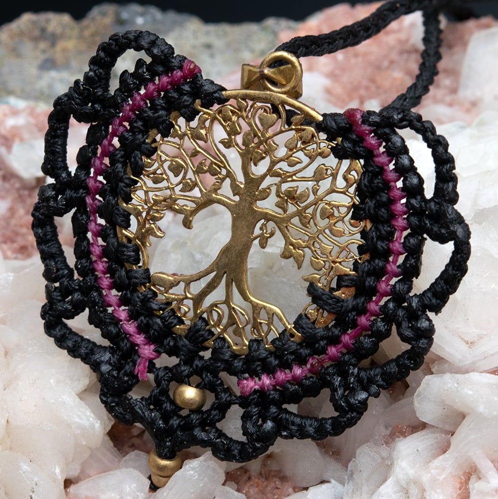 生命の木 Tree of Life のマクラメ ネックレス の通販 - TIRAKITA.COM