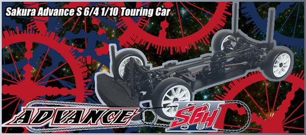 3Racing KIT-ADVANCE S64 Sakura Advance S64 1/10 Touring Car