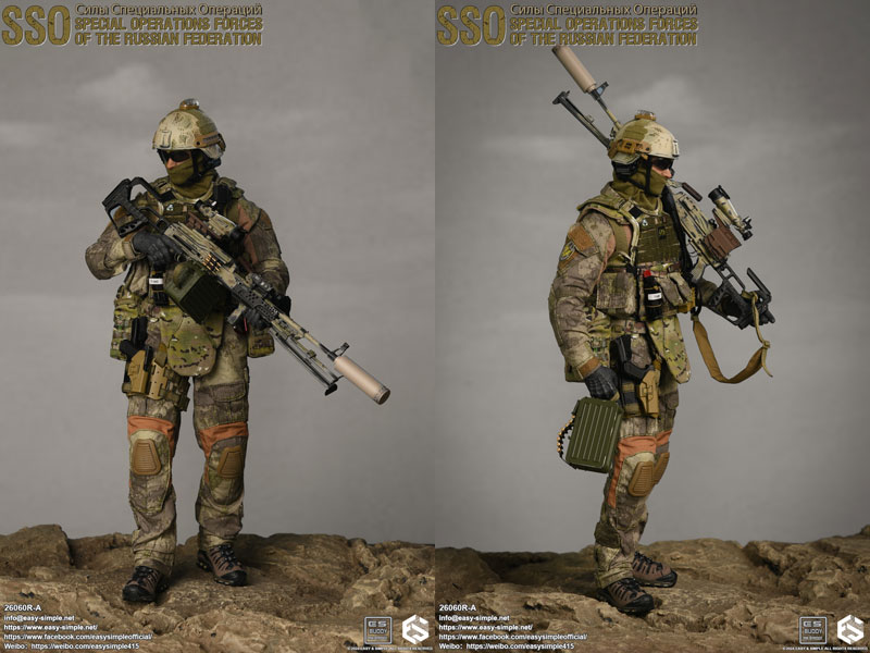EASY&SIMPLE】26060R-A Russian Special Operations Forces(SSO