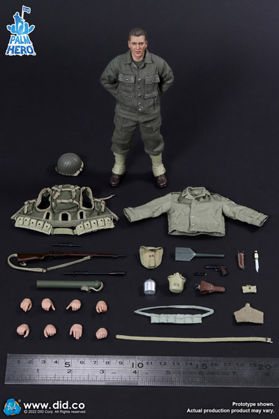 DID】XA80009 1/12 PALM HERO WW2 US 2nd Ranger Battalion Series 2