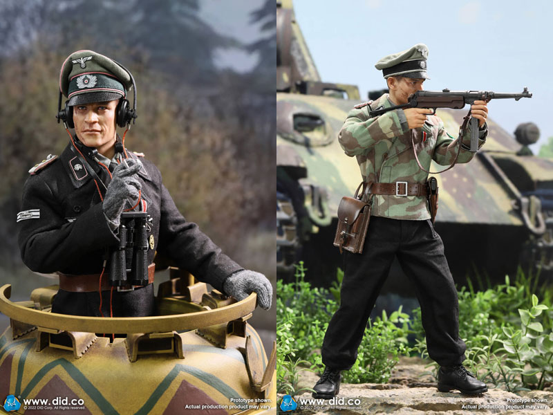 DID】D80160 WW2 German Panzer Commander - Jager 第二次大戦 ドイツ