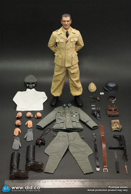 DID】D80172 WW2 German SS Otto Skorzeny 第二次世界大戦 ドイツ武装
