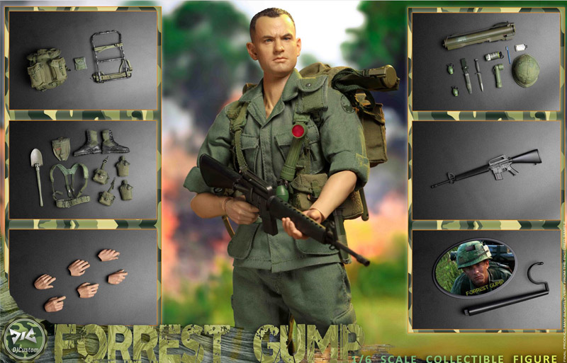 DJ_Custom】DJ-16008 1/6 Gump in Vietnam ベトナム戦争 アメリカ陸軍