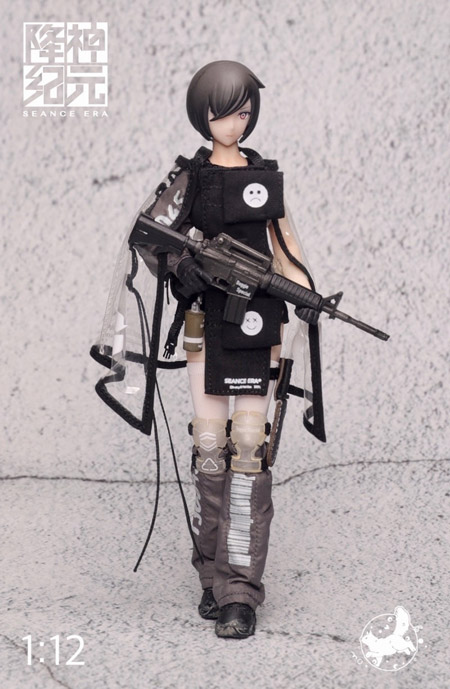 LYNXPULSE】SE001 1/12 降神紀元 ケルベロス 女性兵士 1/12スケール