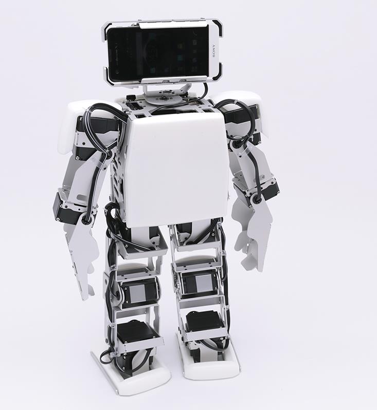 スマートフォン搭載型ロボット Androvie（アンドロビー） | ヴイストン
