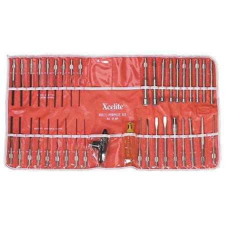 Xcelite Precision Screwdriver Set, Combo, 39 pcs 99MPN | Zoro