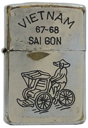ZIPPO】ジッポー：ベトナムZIPPO/1970年製造品 第1騎兵師団