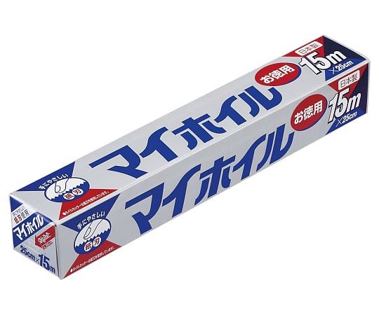 65-9031-96 マイホイルレギュラー 25cm×15m 60本入 【AXEL】 アズワン