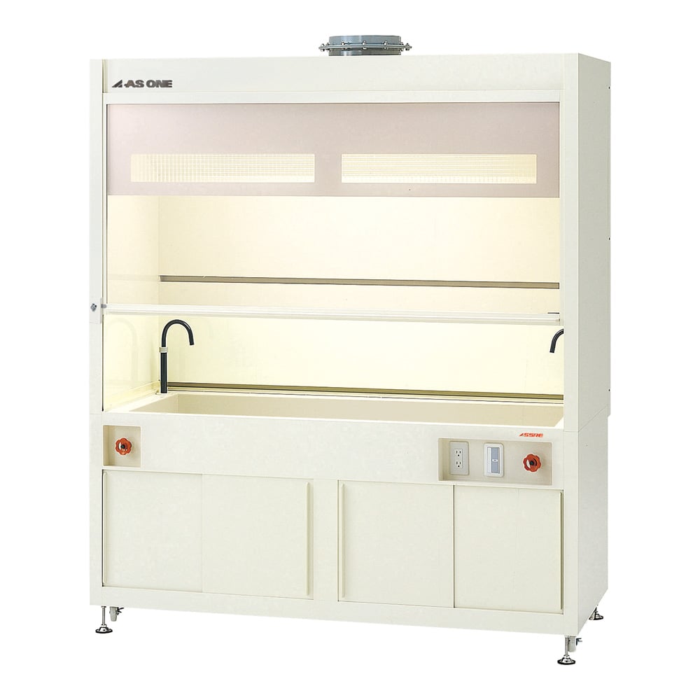3-5860-01 エッチングチャンバー 1槽タイプ PVC スタンダード