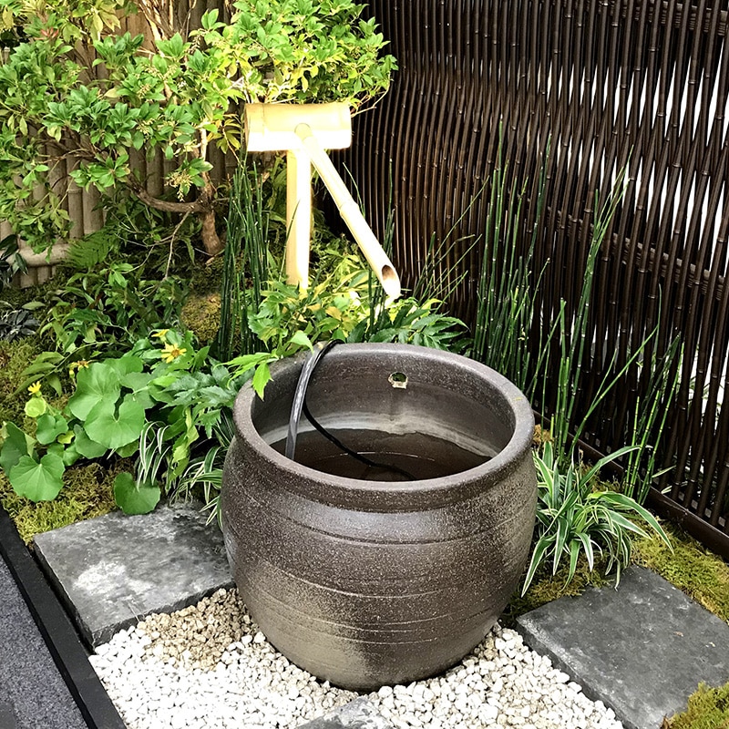 古陶壷型水鉢かまはだ 13号 WK-90L 4975149240951