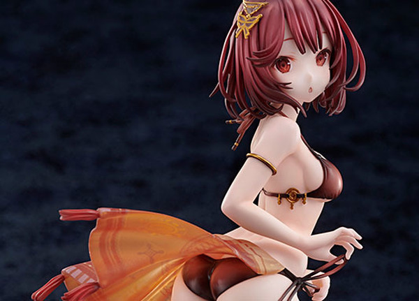 水着美女が振り向いた一瞬にグッとくる！「ソフィーのアトリエ