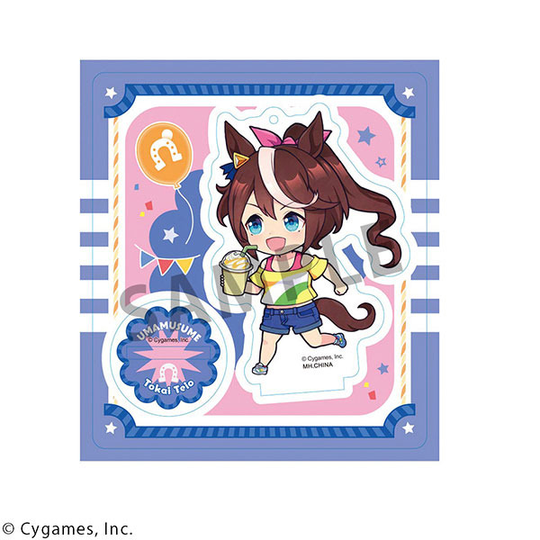 ウマ娘」テイオー、オグリ、マックイーンたちと遊園地を歩く