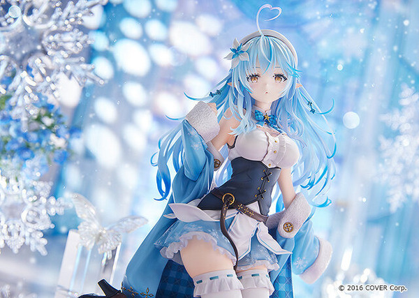 ホロライブ」の人気VTuber「雪花ラミィ」フィギュアが予約受付開始