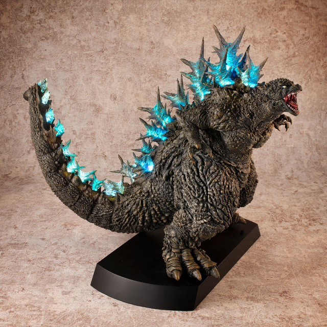 ゴジラ-1.0」発光！咆哮！ 銀座強襲時のゴジラが立体化！ LED発光
