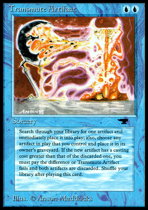 Transmute Artifact Price From Antiquities ATQ