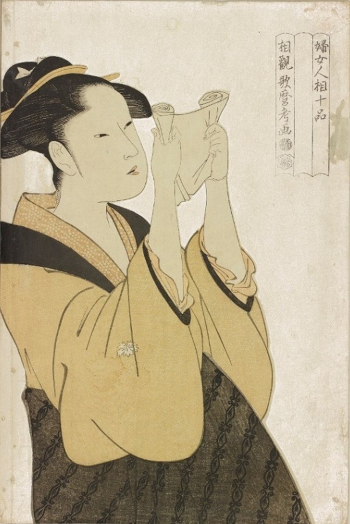 AROUND蔦重】⑯エース歌麿、大首絵の美人画で大人気に――蔦重、錦絵に