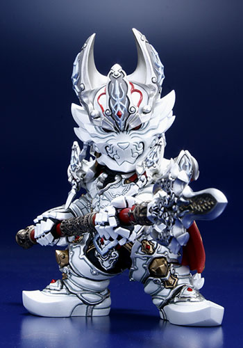 魔戒可動 白夜騎士 ダン&魔導馬 ハヤテ 牙狼 牙狼＜GARO＞ ～MAKAISENKI～』白夜騎士・打無が駆る魔導馬「疾風