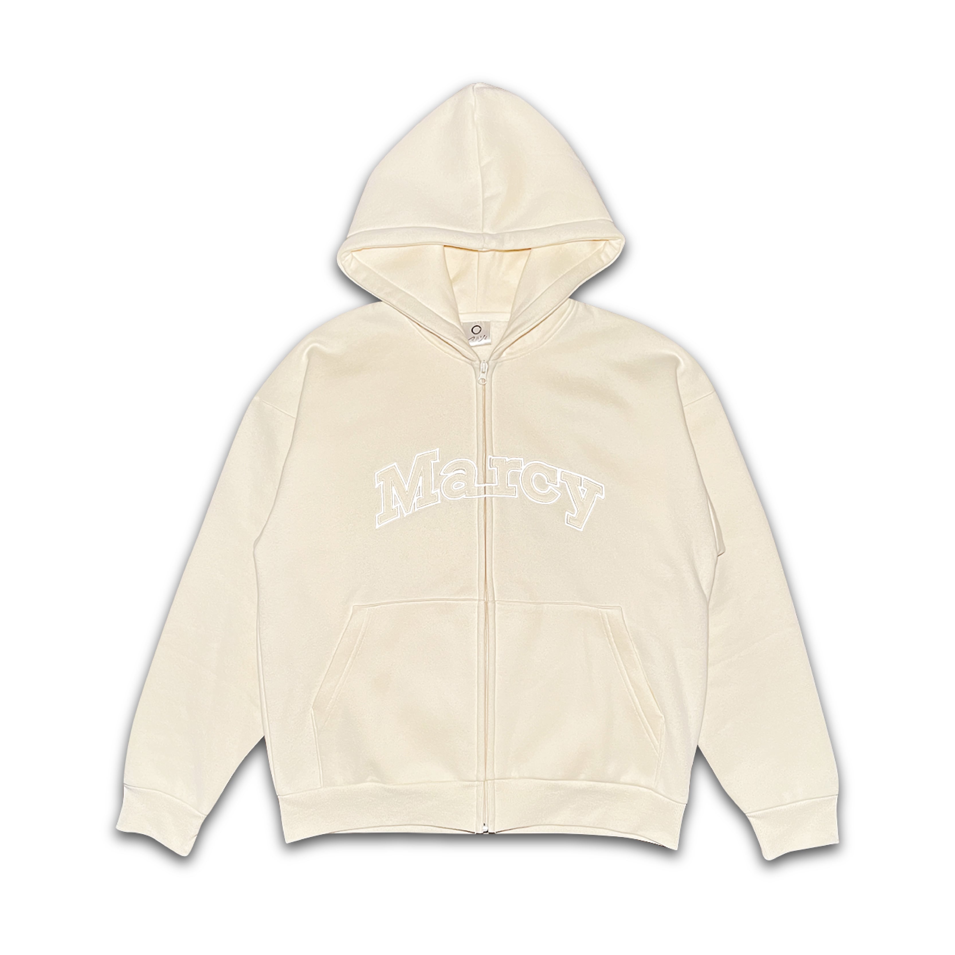 刺繍アップリケ フルジップパーカー | Marcy Official Goods
