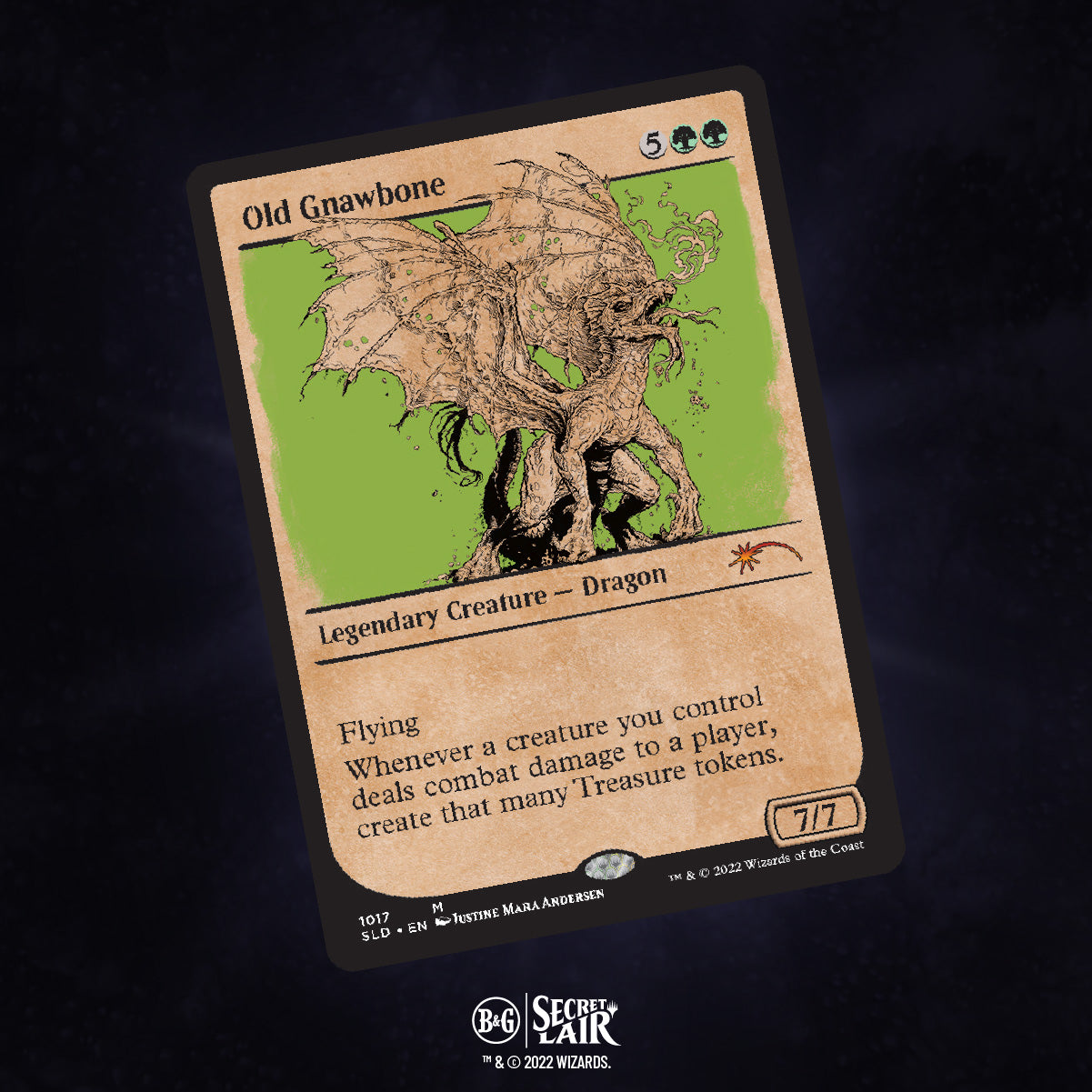 マジック：ザ・ギャザリング MTG secret lair here be dragons HERE BE