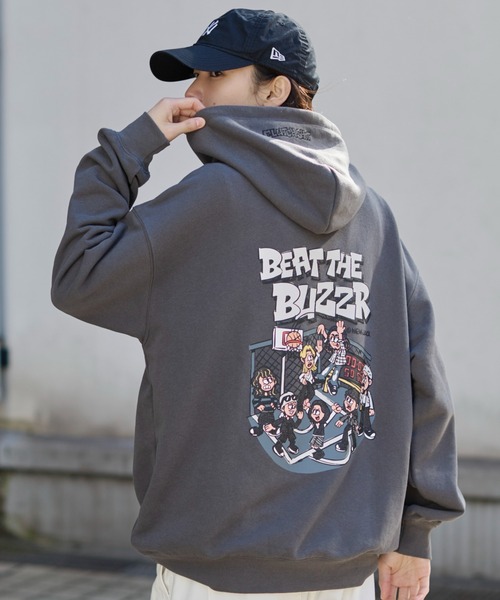 ∴WEGO/【26年春新作】別注NEWJACKグラフィックプルパーカー（パーカー