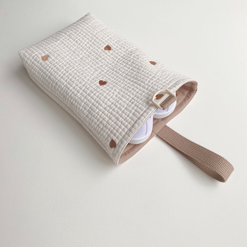 送料無料》ハートヌビ ヌビ キルト キルティング ハート 入園入学 韓国