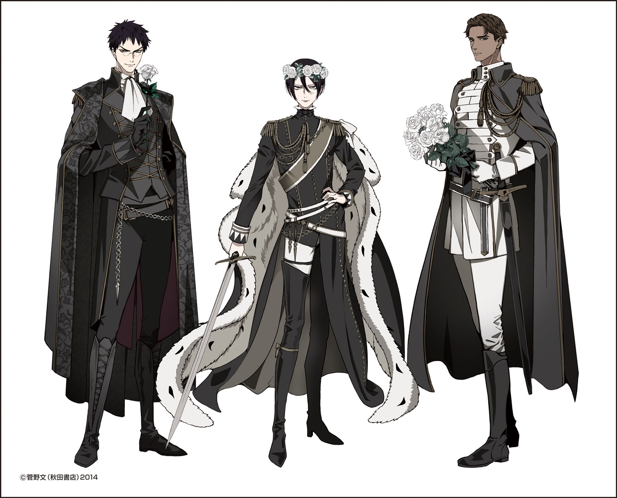 薔薇王の葬列_描き下ろしキャンバスアート【記念展ver.】 | 公式グッズ
