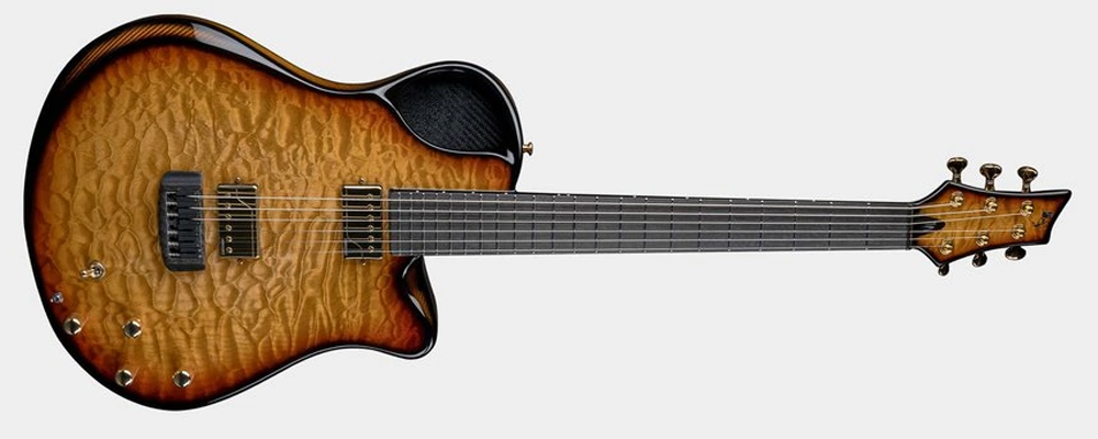 Emerald Guitars breaks the mould with carbon fiber, Fishman
