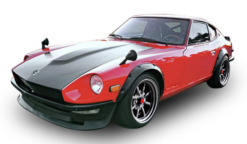1971 Datsun 240Z Orange 1/18 Diecast Model Car by Maisto