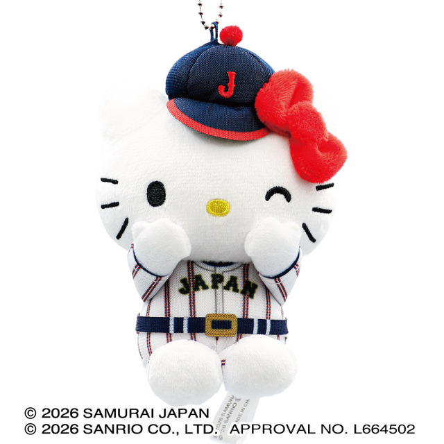 サンリオと「侍ジャパン」がコラボレーション！ キティ、マイメロ