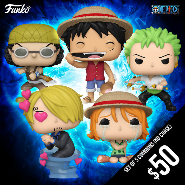 Funko Pop! One Piece S9 (Set of 5 Commons - No CHASE) – Chalice