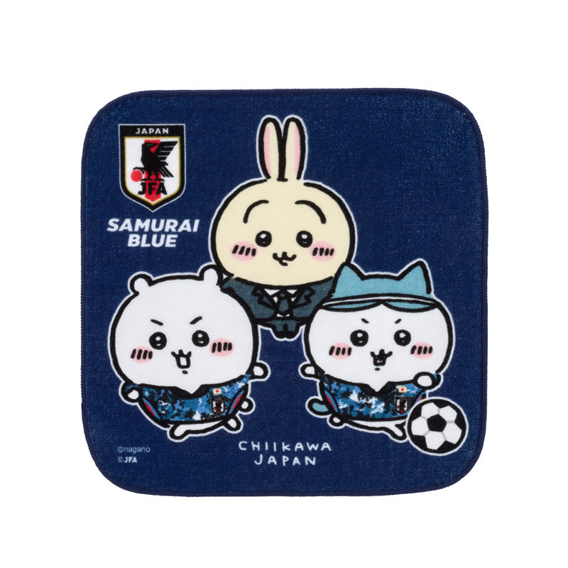 ちいかわの大きめハンドタオル サッカー日本代表ver. | ちいかわ