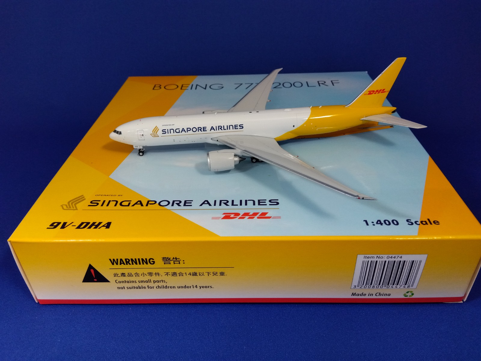 04474 Phoenix DHL Singapore / DHL シンガポール航空 B777-200LRF 9V
