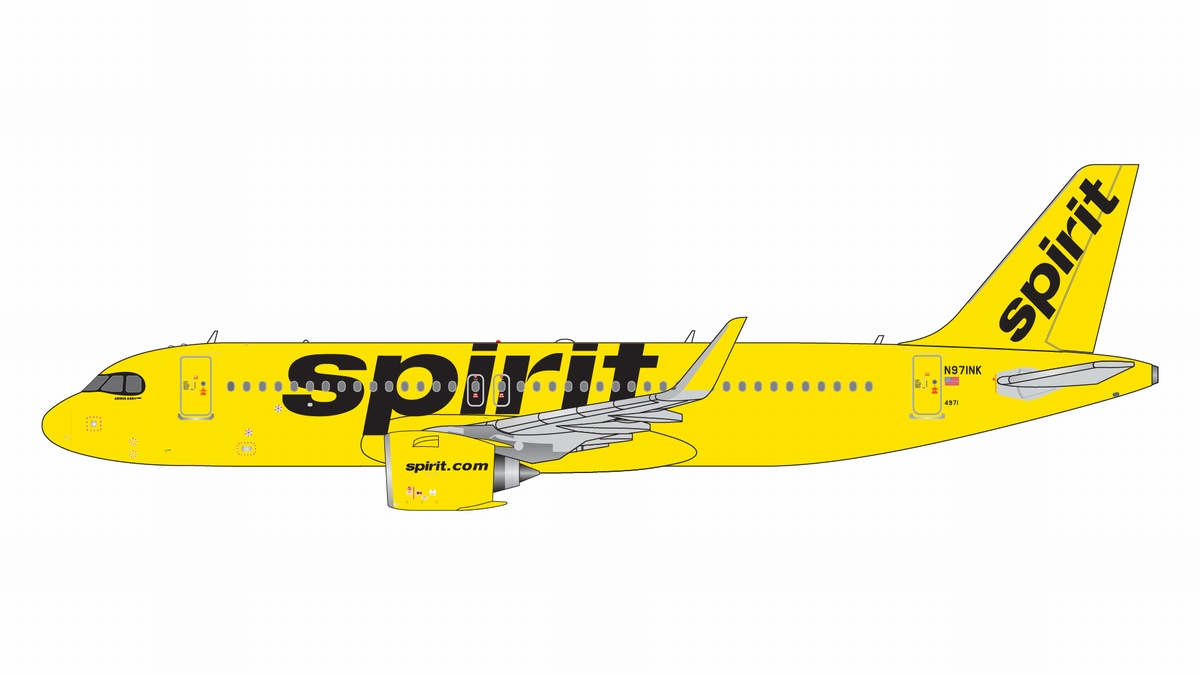 GJNKS2201 GEMINI JETS Spirit / スピリット航空/スピリッツ航空 new