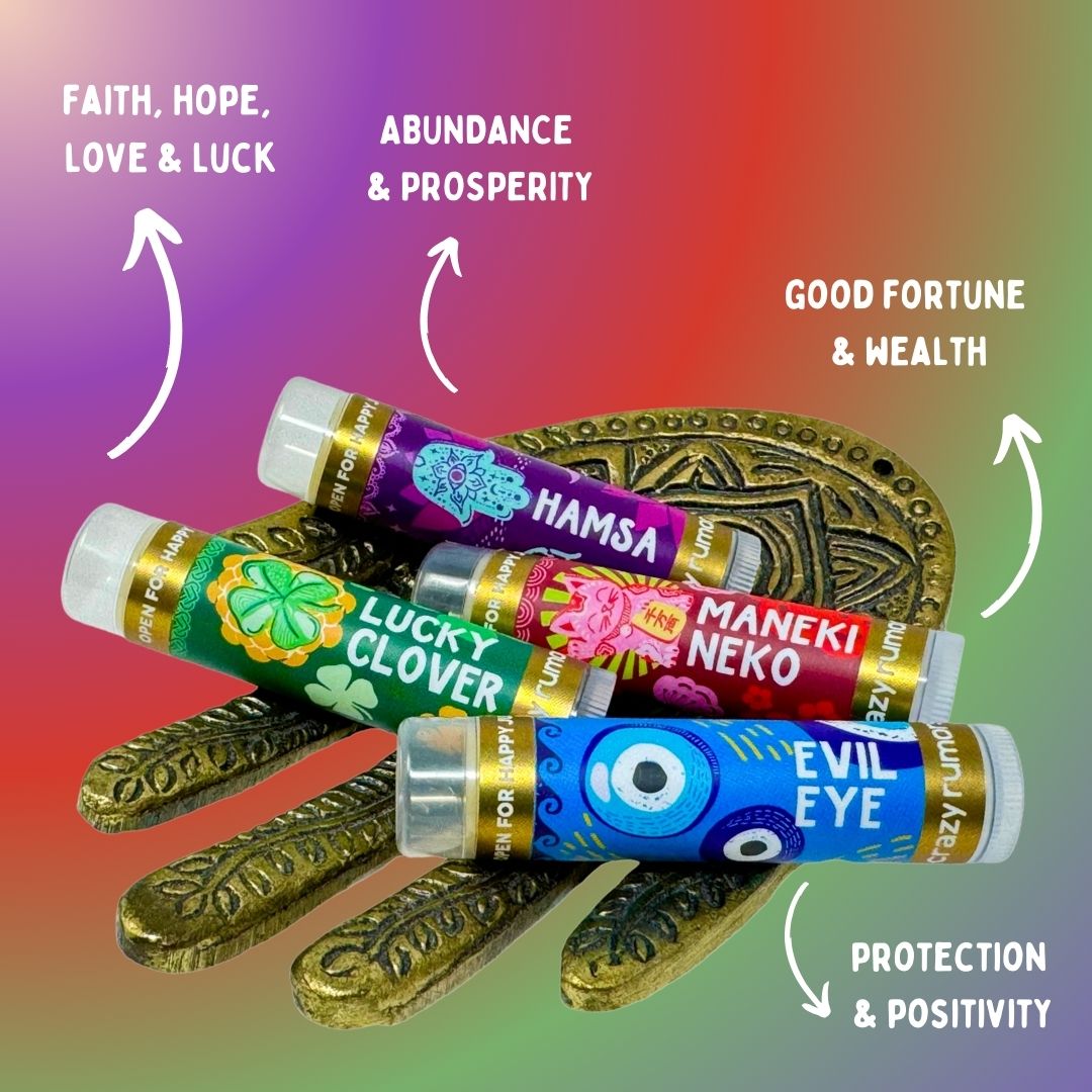 Happy Juju - Lucky Charms Mix 4 pack Lip Balm Set – Crazy Rumors