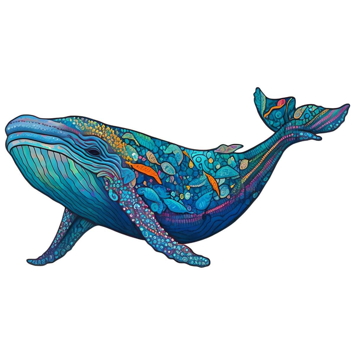 クジラ - ジグソーパズル – Crafthub Japan