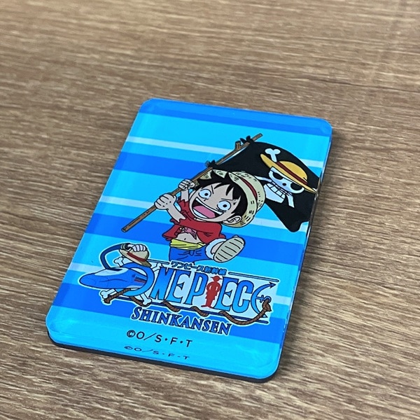 ONE PIECE 新幹線 パネルマグネット 「ルフィ」: 鉄道グッズ│DISCOVER