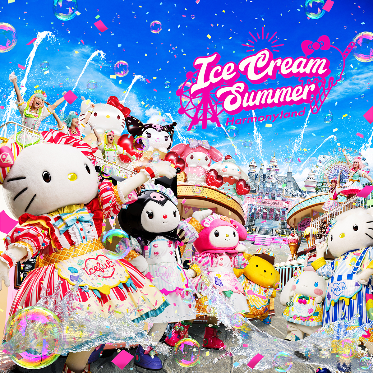 夏限定メニューやパレード！サンリオキャラクターパーク