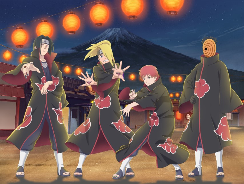 暁”の描き下ろしイラストが主役！富士急ハイランド「NARUTO×BORUTO