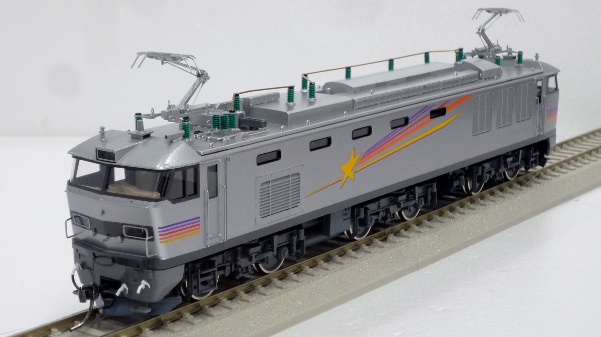 エンドウ JR東日本 EF510-500 カシオペア色 真鍮製 スケール：1/80