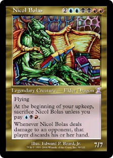 □旧枠□《ニコル・ボーラス/Nicol Bolas》[TSB] 金R | 日本最大級 MTG