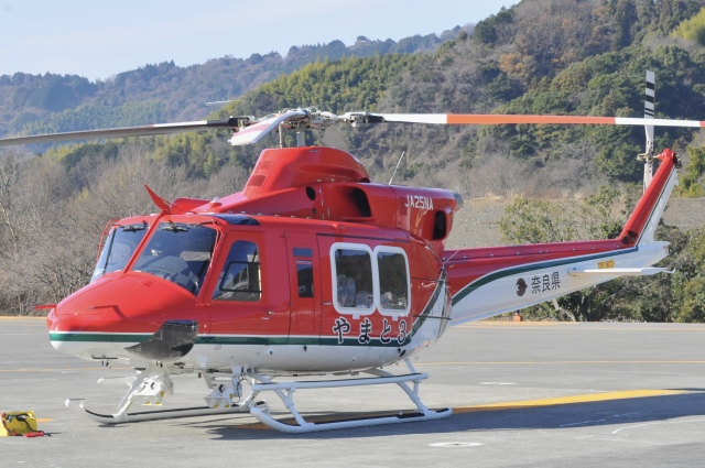 奈良県、新型防災ヘリにSUBARU BELL 412EPX「やまと3」が就役