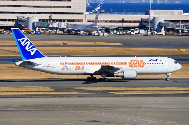STAR WARS『特別塗装機』B767-300ER ANA JET（完成品） ANA×「スター