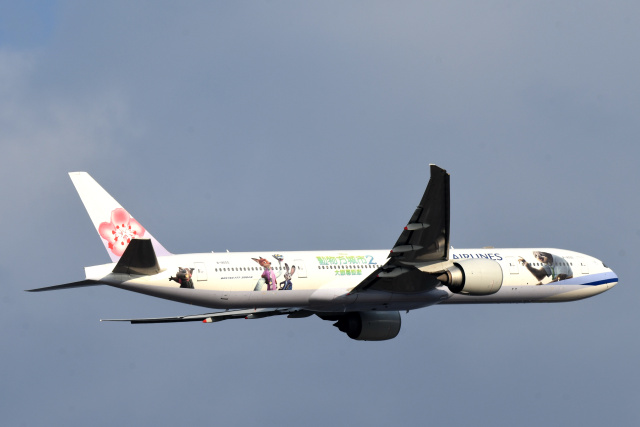 チャイナエアライン エアバスA340-300 航空フォト(飛行機 写真・画像
