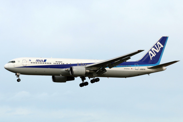ANA 国際線就航20周年」特別塗装機 全日空 (767-300 | JA607A) ガイド