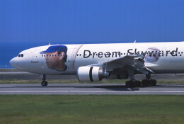 松井ジェット 2号機」特別塗装機 日本エアシステム (A300-600 | JA8377