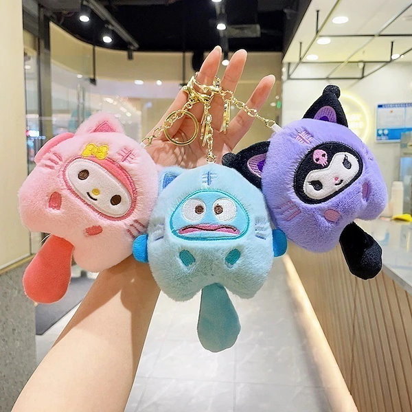 Qoo10] サンリオ かわいいクロミストラップハローキティキー