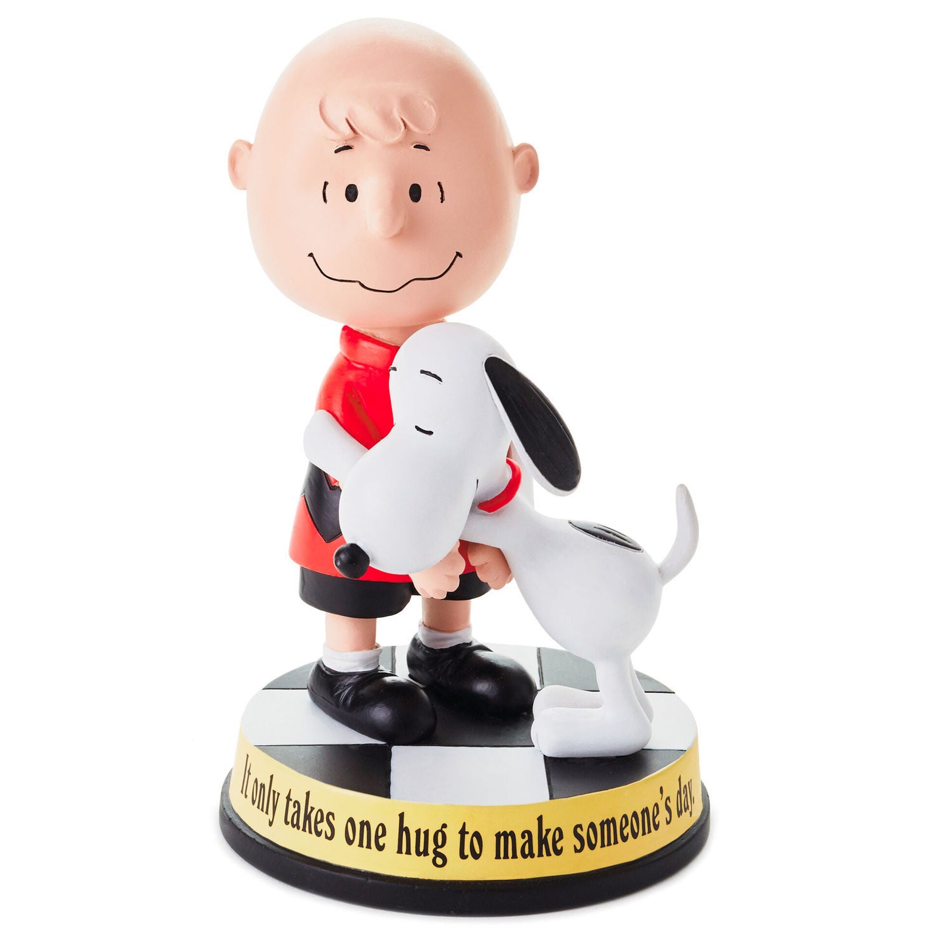 Peanuts® チャーリー・ブラウンとスヌーピーハグフィギュリン 数量限定