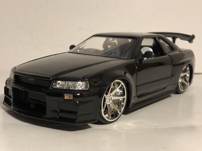 ミニカー 2002 NISSAN SKYLINE GT-R (R34) MOTOR MAX 2002 NISSAN